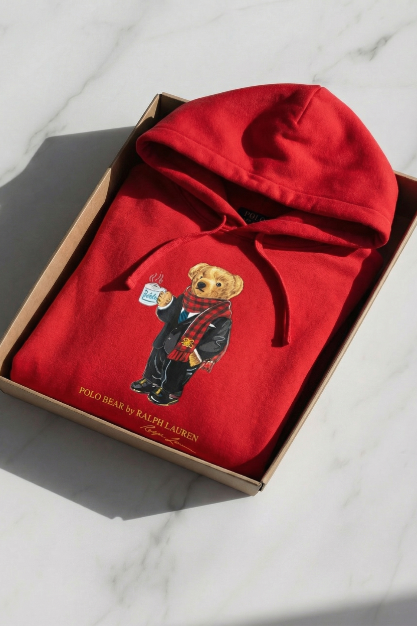 Box 1x PCS Bear Hoodie - Ralph Lauren