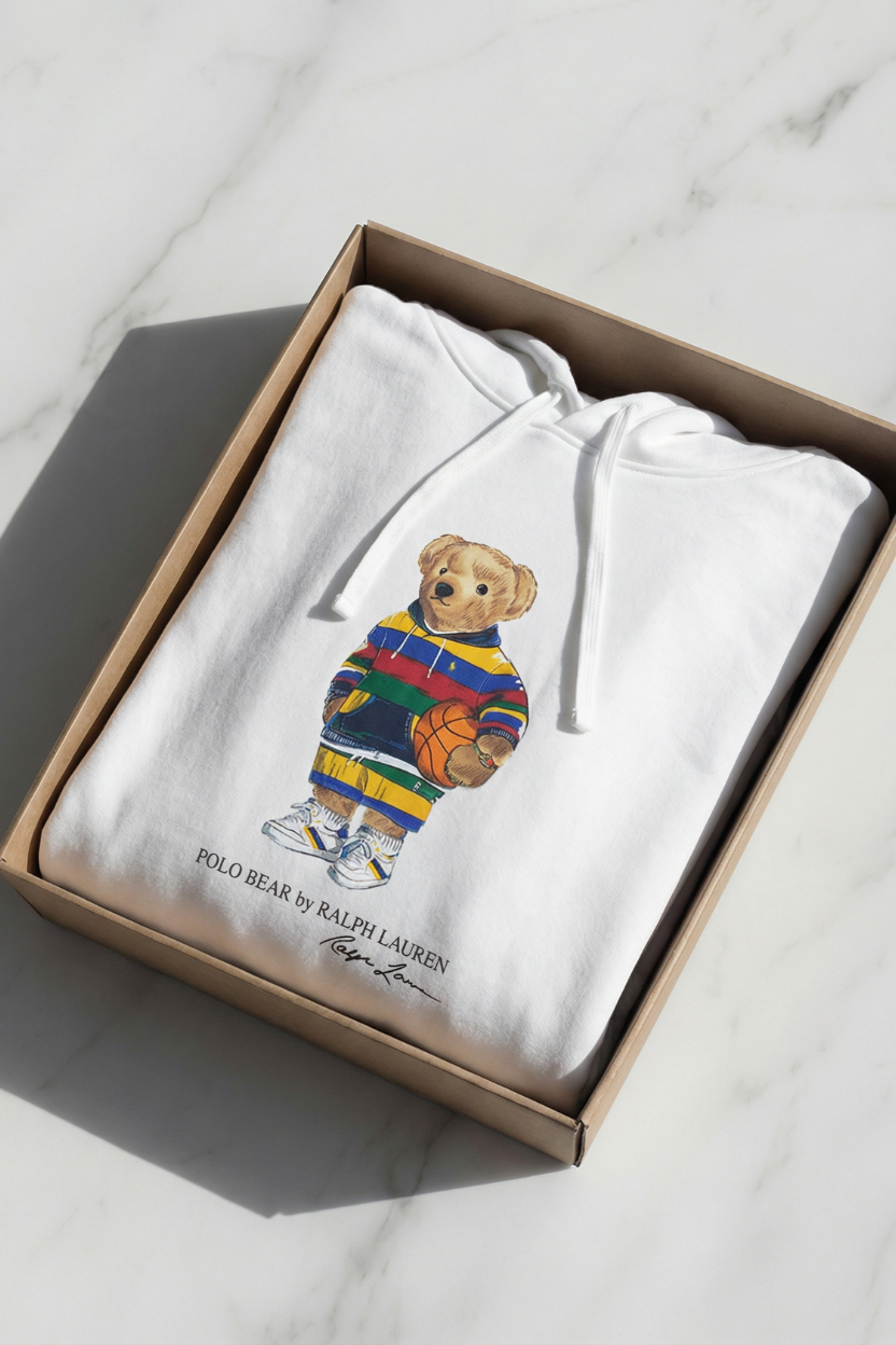 Box 1x PCS Bear Hoodie - Ralph Lauren