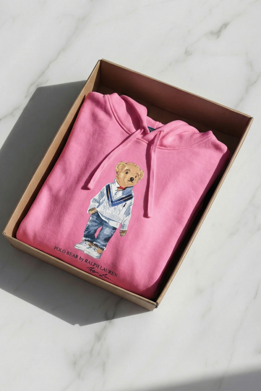Box 1x PCS Bear Hoodie - Ralph Lauren