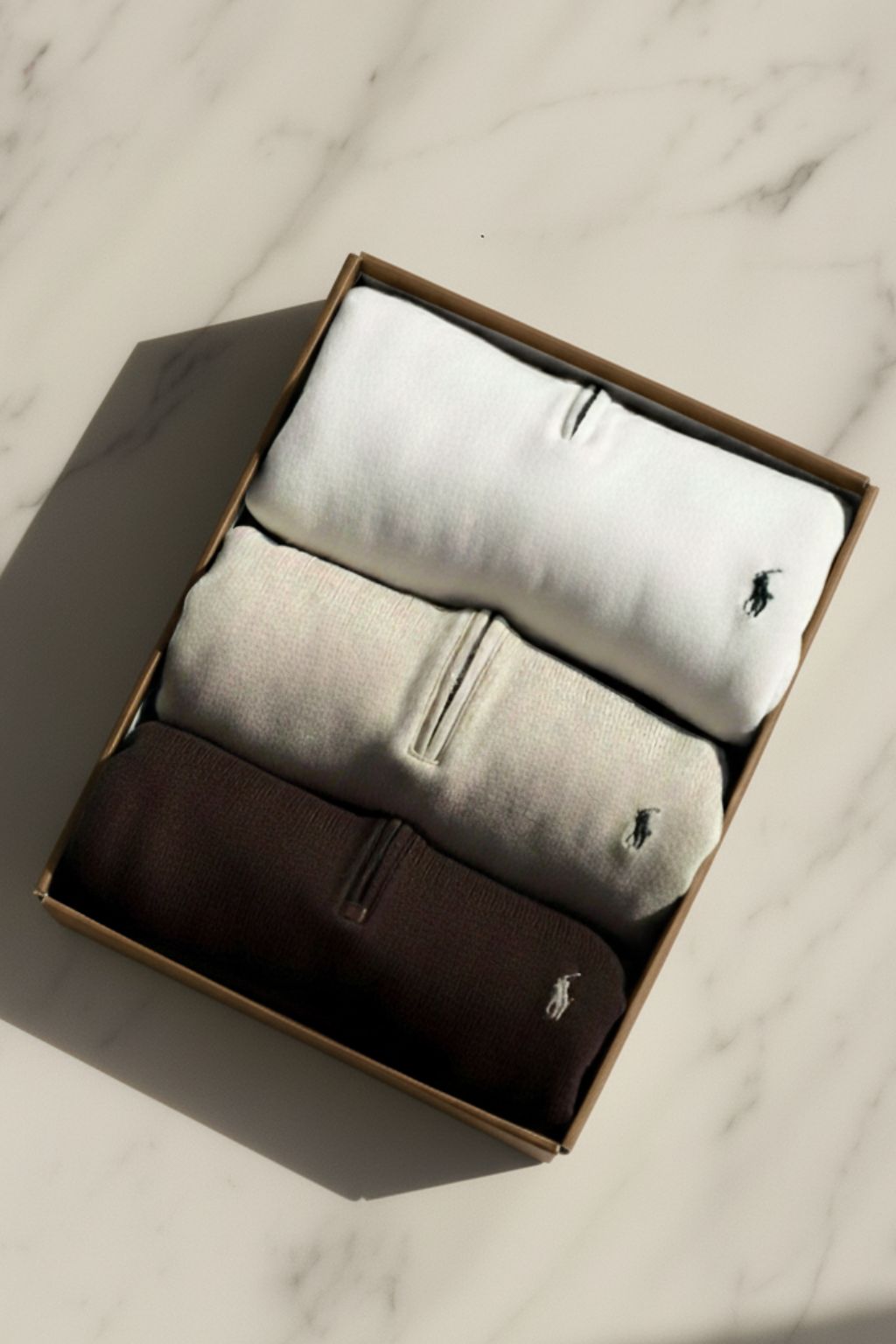 Box 3x PCS Zipper - Ralph Lauren