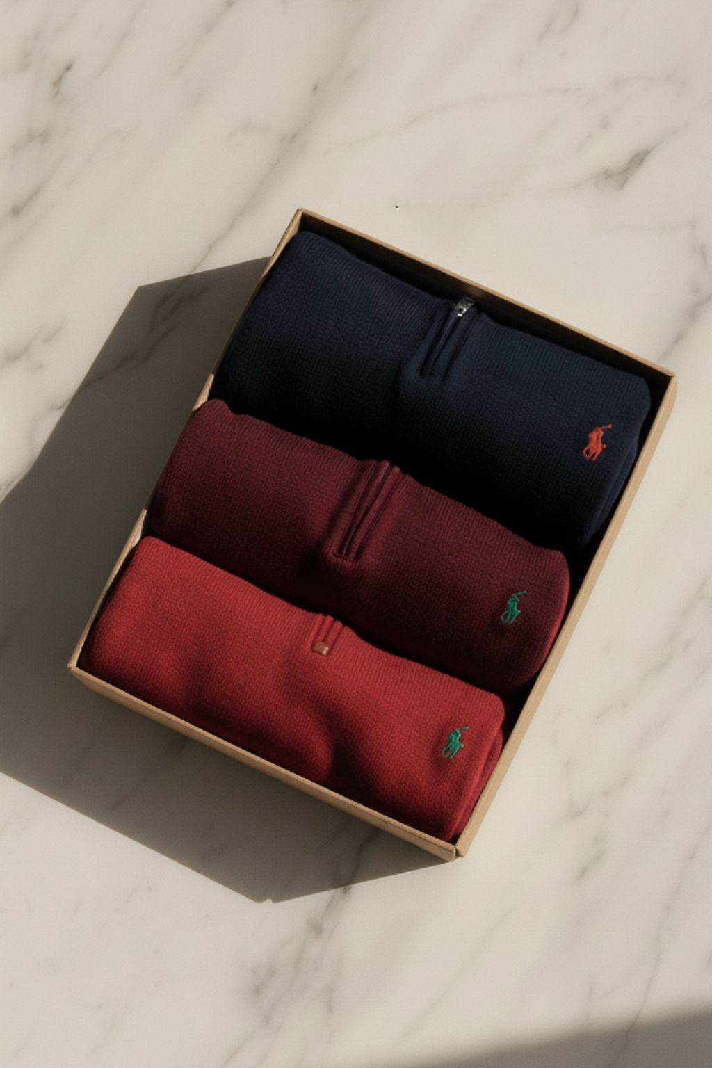 Box 3x PCS Zipper - Ralph Lauren