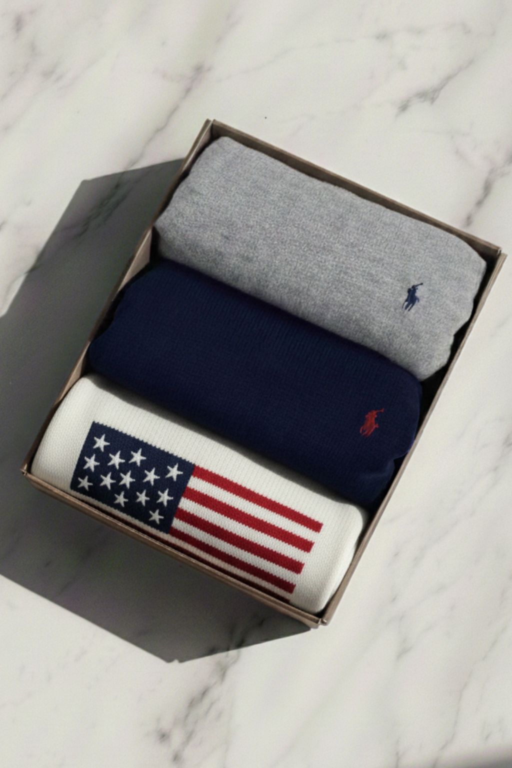 Box 3x PCS Crewneck - Ralph Lauren