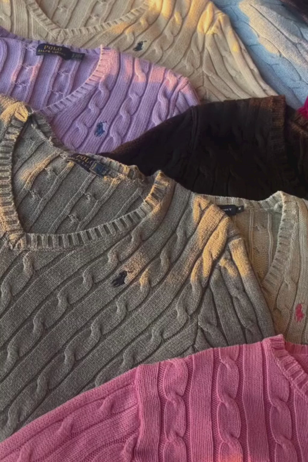 Box 1x PCS Cable Knit - Ralph Lauren