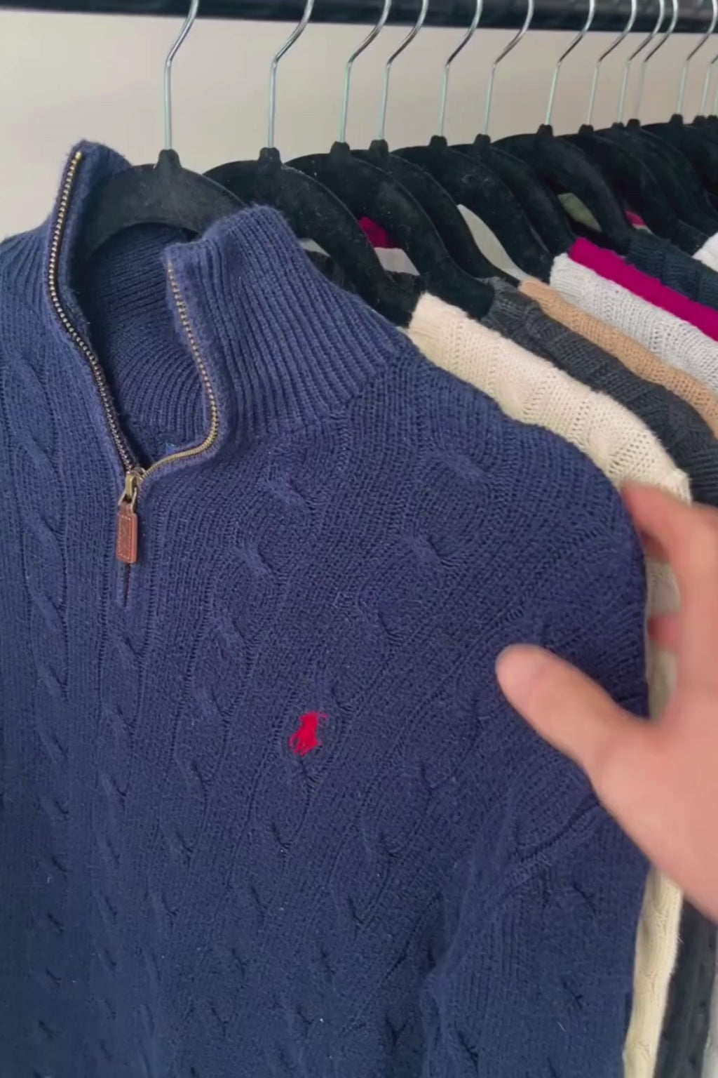 Box 1x PCS Cable Knit - Ralph Lauren